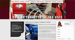 Desktop Screenshot of classiccollisionrepairs.com